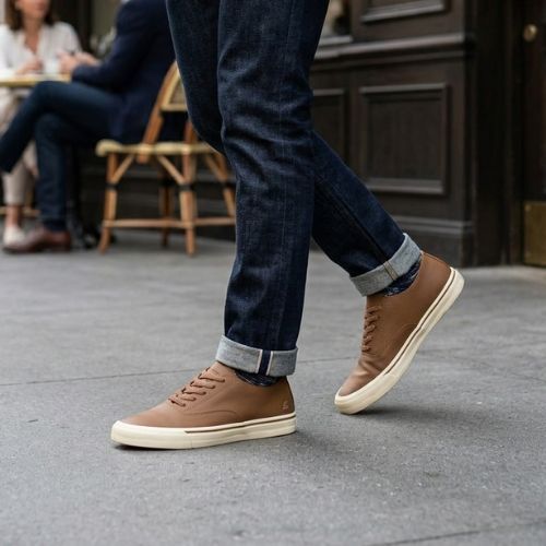 Tênis Colcci Masculino Leather Casual Confortável Estilo Moderno Dia