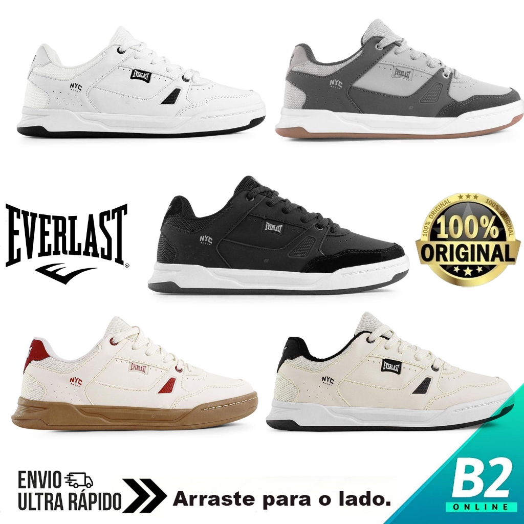Tênis Everlast New York Masculino 100% Original Com Nota Fiscal e