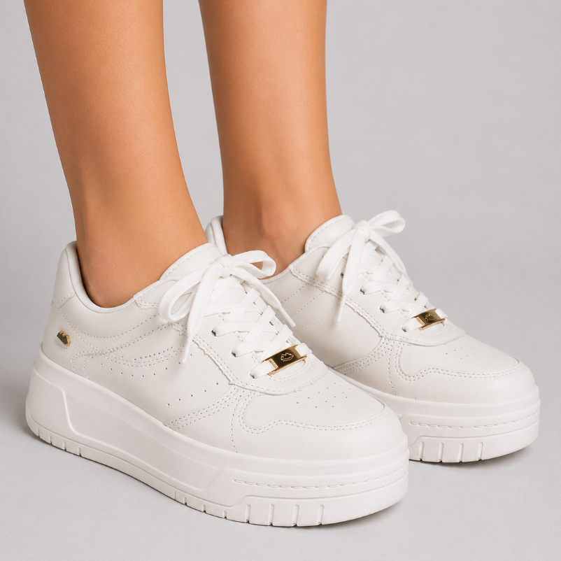 Tênis Feminino Casual Dakota Valais Original Básico Plataforma