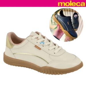Tênis Feminino Casual Moleca Urbano Estiloso Moda Retro Tendencia — Calçados