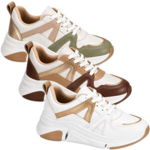 Tênis Feminino Chunky Benévola Ultra Conforto Casual Leve Macio — Calçados