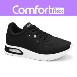 Tênis Feminino Comfortflex Casual Amortecedor Conforto Original Dia a