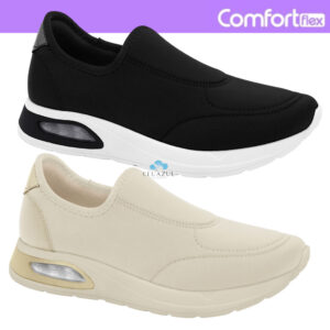 Tênis Feminino Comfortflex Casual Conforto Original Calce Fácil