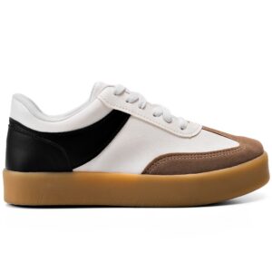 Tênis Feminino Lumiss Camurça Flatform Confortável Casual Branco em oferta — Shopee, 57% de desconto Tênis Feminino Lumiss Camurça Flatform Confortável Casual Branco em oferta — Shopee, 57% de desconto