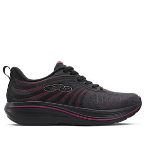 Tênis Feminino Olympikus Bruma Preto Pink