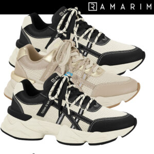 Tênis Feminino Ramarim Chunky Plataforma Casual Original Confortável — Calçados