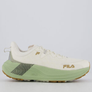 Tênis Fila Racer Skytrail Bege e Verde