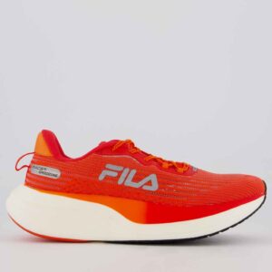 Tênis Fila Racer Speedzone Vermelho e Laranja