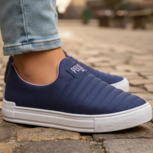 Tênis Infantil Calce Fácil Polo MIx Menina Barato Macio Bonito Slip