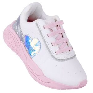 Tênis Infantil Casual Feminino Worldcolors Escolar Confortável Branco