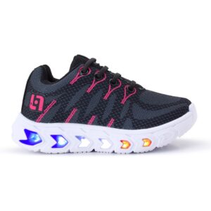 Tênis Infantil de Led Meninas Casual Escolar Luzinha