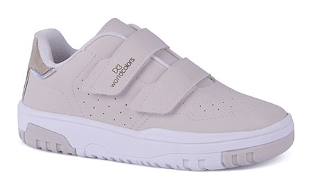 Tênis Infantil Feminino Worldcolors Fly Off White