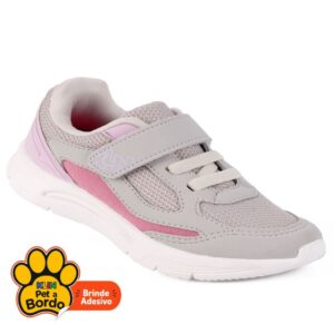 Tênis Infantil Menina Klin New Sport Gelo Conforto Anatômico e Calce
