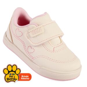 Tênis Infantil Menina Klin Sky Anatômico Palmilha Ultra com Detalhe