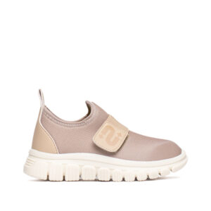Tênis Infantil Novopé Soft Sport Calce Fácil Bege Off White
