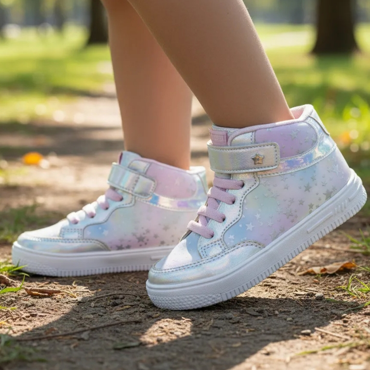 Tênis Infantil Ortopasso Force One Menina Feminino Confortavel Macio — Calçados