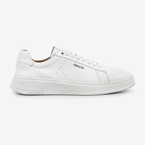 Tênis Masculino Casual Couro Legítimo Ferracini Elástico Longan