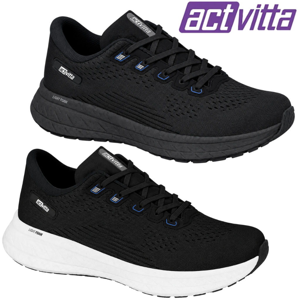 Tênis Masculino Esportivo Actvitta Gaspea Loc Original Tênis Academia — Calçados