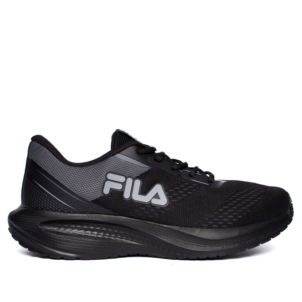 Tênis Masculino Fila Rise Up Preto Cinza