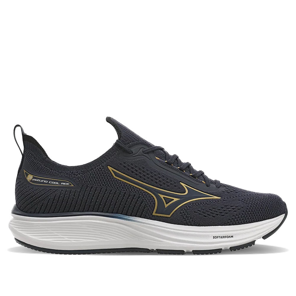 Tênis Masculino Mizuno Cool Ride 3 SoftierFoam Marinho