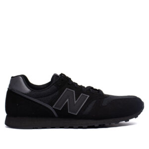 Tênis Masculino New Balance 373v2 Casual Preto Cinza
