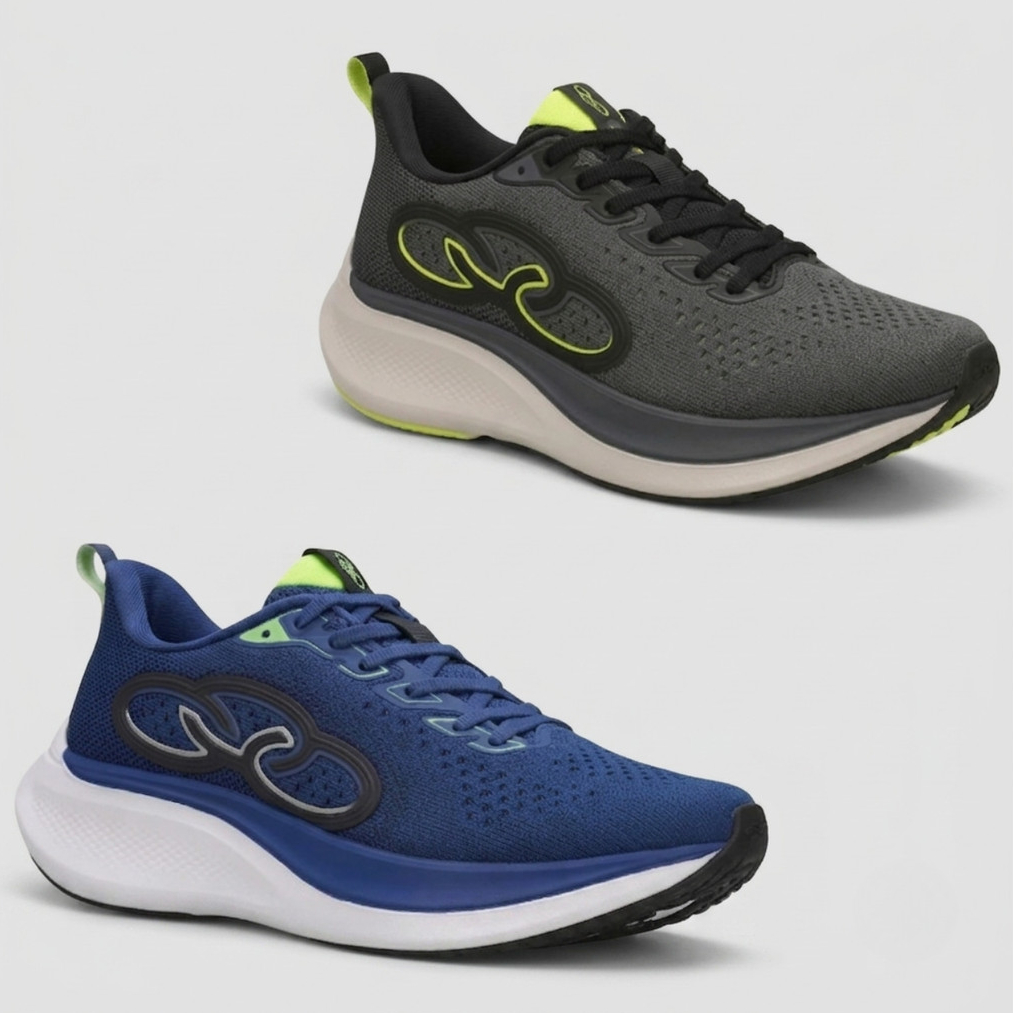 Tênis Masculino Olympikus Voa 3 Esportivo Academia Original — Calçados