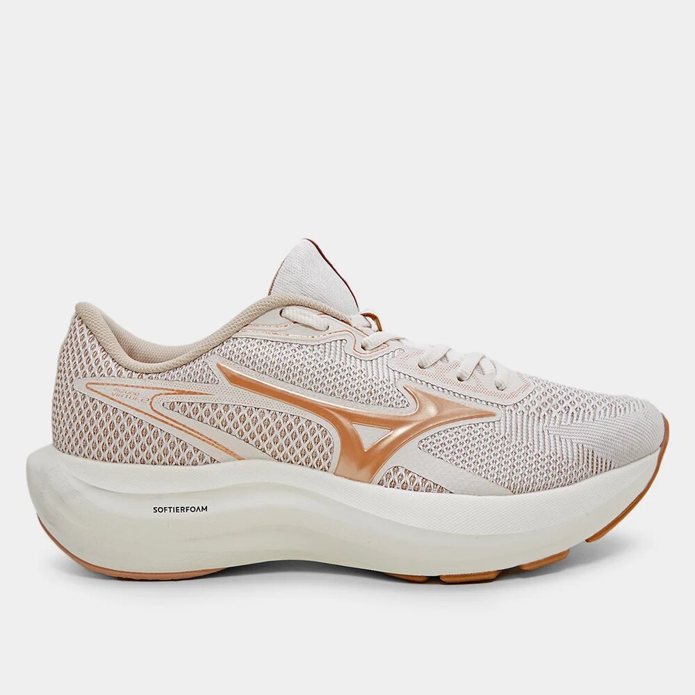 Tênis Mizuno Virtue 2 Feminino Bege
