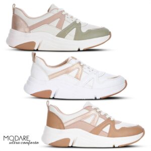 Tênis Modare Napa Suprema Feminino Conforto Macio Leve Antiderrapante