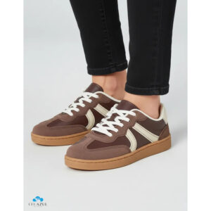 Tênis Molekinha Infantil Menina Casual Retrô Marrom Conforto Original