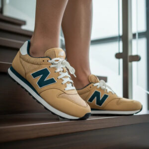 Tênis New Balance Masculino 500v2 Clássico Casual Moderno Couro