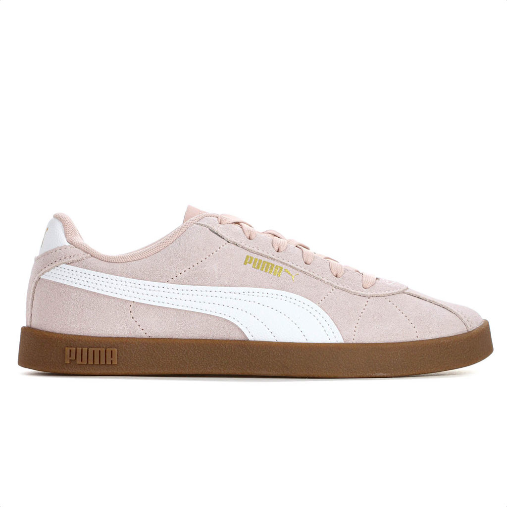 Tênis Puma Club II Rose e Branco Feminino
