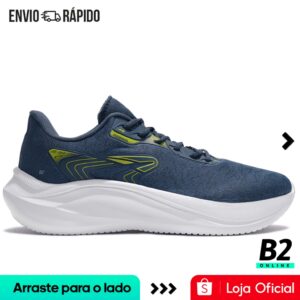 Tênis Rainha Blare II Masculino Azul Verde Original com Nota Fiscal e