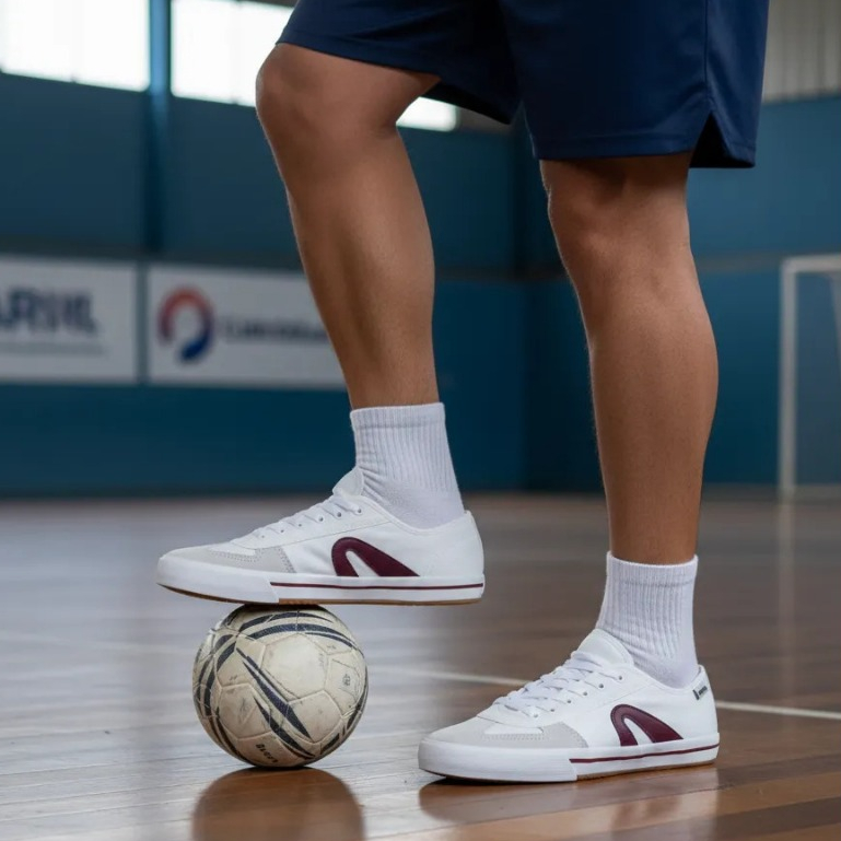 Tênis Rainha VL 2500 Antiderrapante Quadra Futsal Salão Academia — Calçados