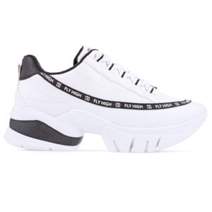 Tênis Ramarim Fly High Branco e Preto Feminino