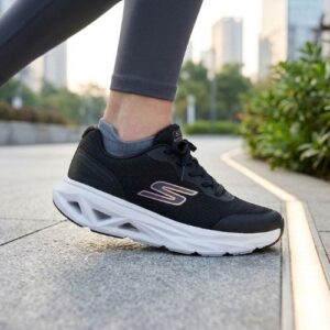 Tênis Skechers Feminino Glide-Step Vortex Avalin Leve Caminhada