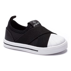 Tênis Slip on Infantil Unissex Elástico Confort Casual Leve Escolar