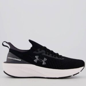 Tênis Under Armour Charged Quicker 2 Preto e Branco