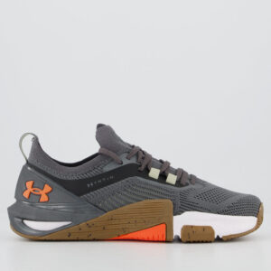 Tênis Under Armour Tribase Cross 2 SE Feminino Preto e Cinza