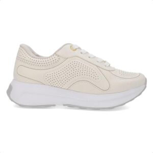 Tênis Usaflex Feminino Couro Casual