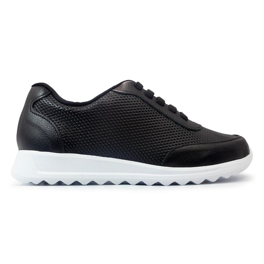 Tênis Usaflex Feminino Couro Casual