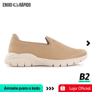 Tênis Usaflex Slip On Feminino Ortopédico Original Com Nota Fiscal e