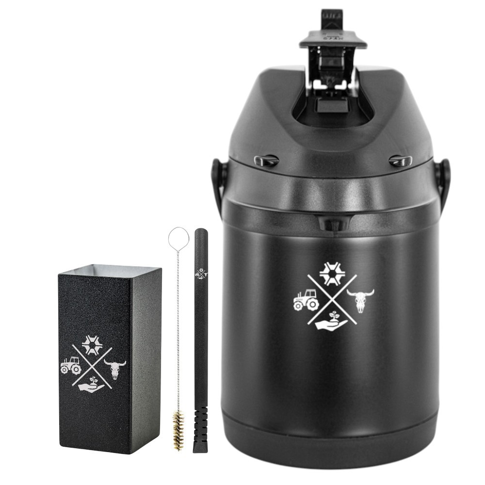 Tereré Copo Bomba Garrafa Térmica 2.5l Personalize