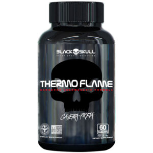 Termogênico Thermo Flame 60 Tabletes Black Skull