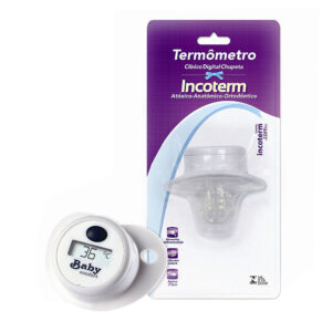 Termômetro Incoterm Digital Chupeta Baby Confort para Monitoramento