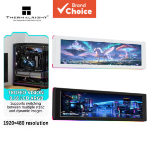 Thermalright Trofeo Vision Monitor 9,16 Polegadas 1920*480 Magnético