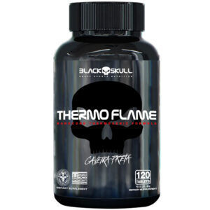Thermo Flame Termogênico 120 Tabletes Black Skull