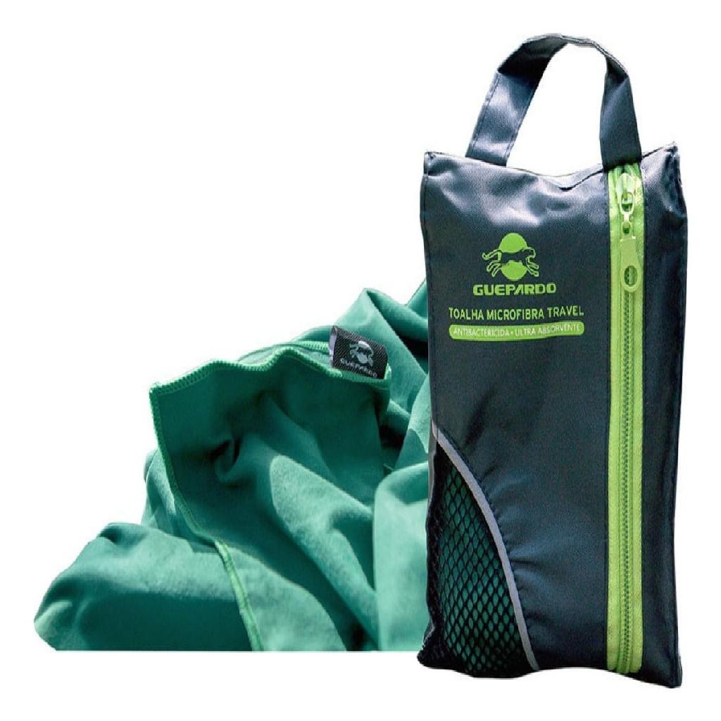 Toalha Alta Absorção Compacta P Viagem Praia Camping Trilha Academia