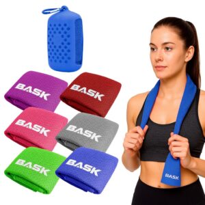 Toalha Refrescante Bask Esportiva 90x30cm Gelada Seca Rápido Academia