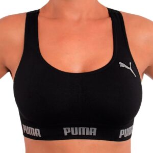Top Puma Feminino Sem Bojo e Costura Fitness Academia Alta