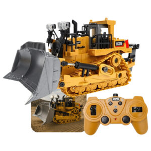 Trator Esteira Controle Remoto Infantil Track Brinquedo Realista